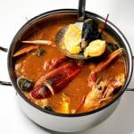Bouillabaisse - Marseille fish soup French cuisine Bouillabaisse