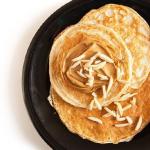 A selection of low-carb pancakes Milk pancakes for breakfast